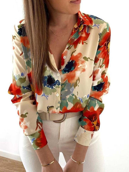 JennsBlouse I Blusa Con Estampado Floral Para Mujer