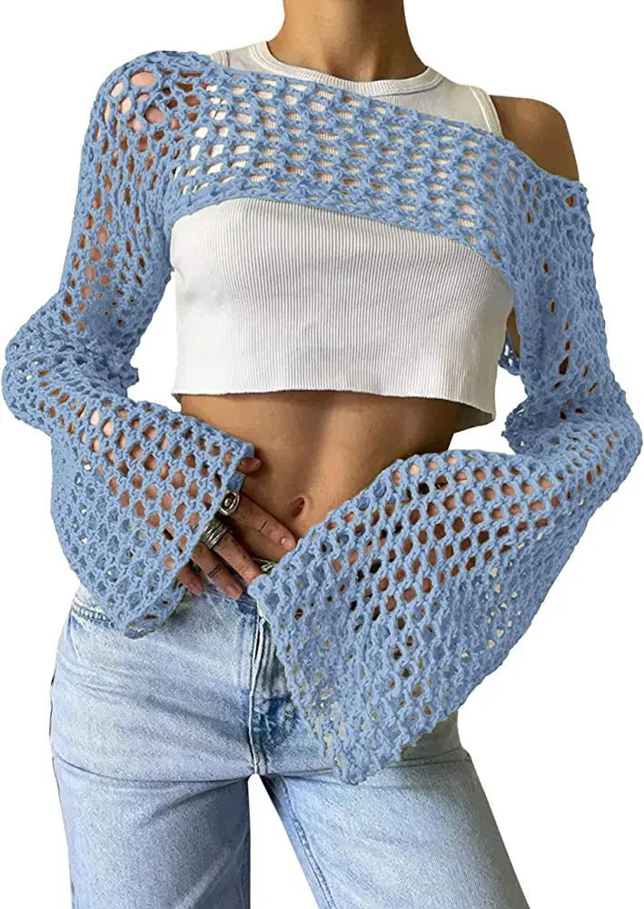 Top de malla para mujer