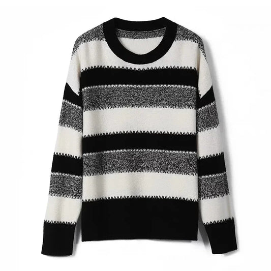 Laraina - Elegante jersey de rayas para mujer