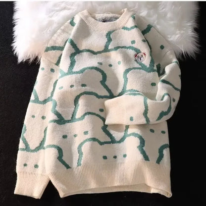 Ulrike| jersey de cuello redondo