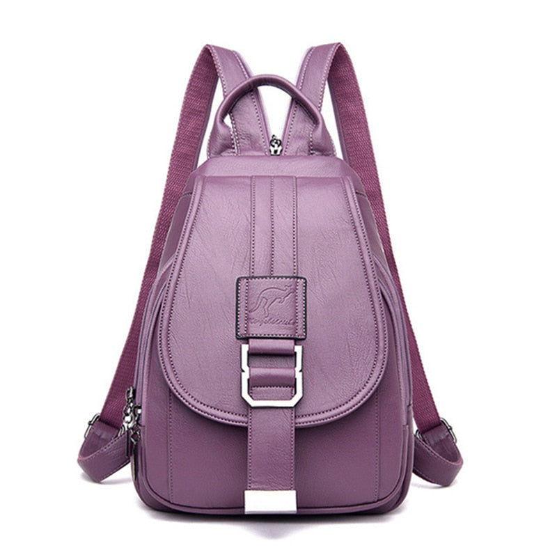 Sydney - Mochila de piel para mujer