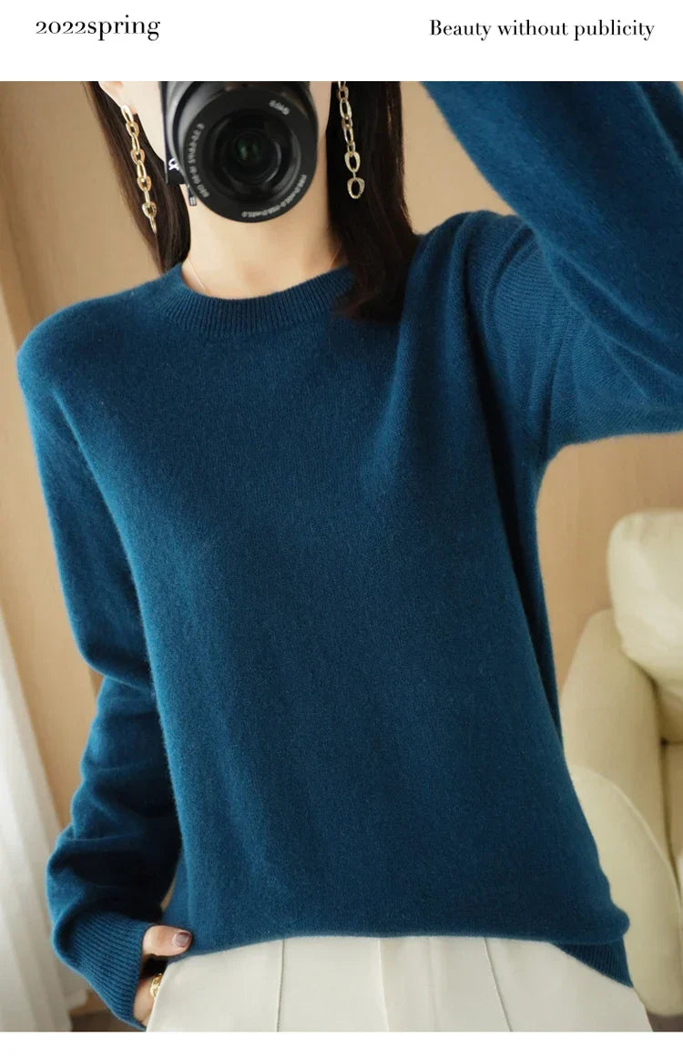 Vaughn| Jersey de manga larga para mujer