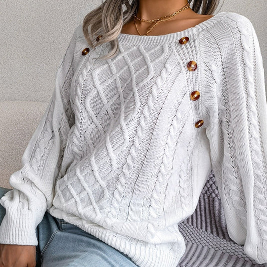 ADELINDA - Elegante jersey de punto para mujer