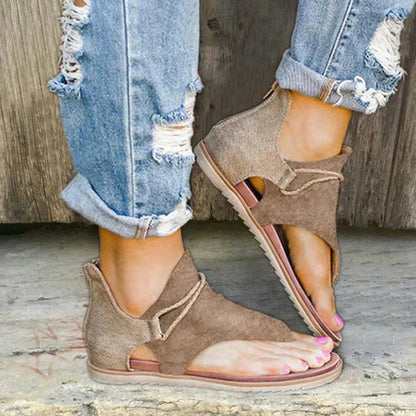 Doris® | Sandalias planas ortopédicas