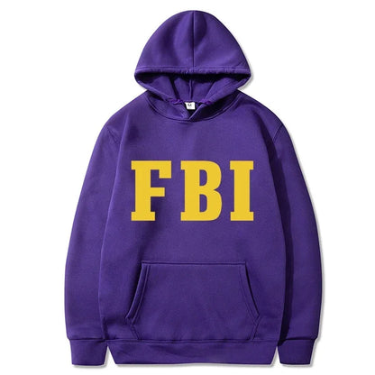 Paulo | Cálidas sudaderas unisex con estampado del FBI