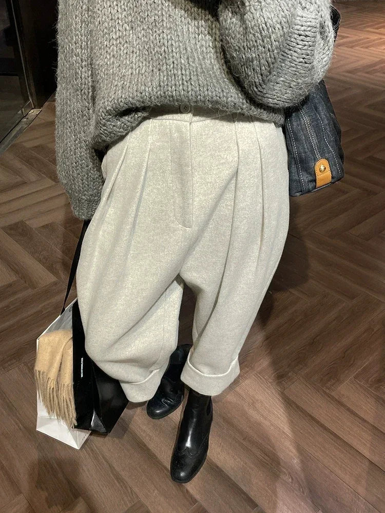Mila | Pantalones de lana | Confort elegante | Tejido de lujo