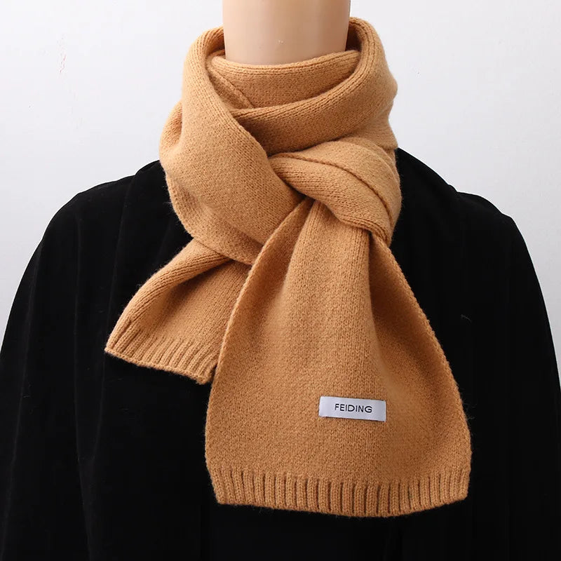 Cálida bufanda de invierno para mujer