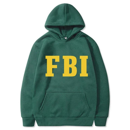 Paulo | Cálidas sudaderas unisex con estampado del FBI