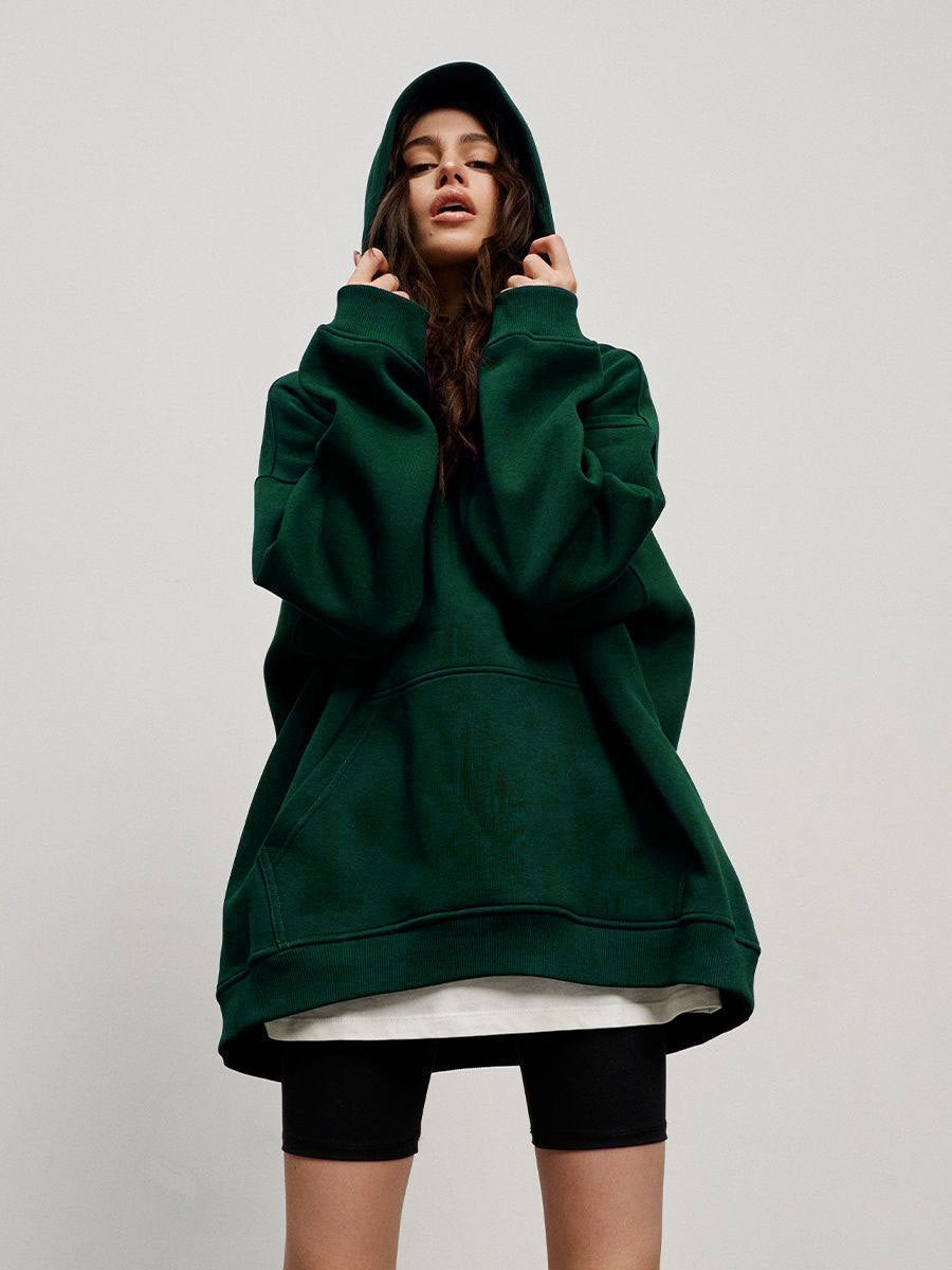 Elisa | Cómoda sudadera oversize con bolsillo delantero - ideal para otoño/invierno