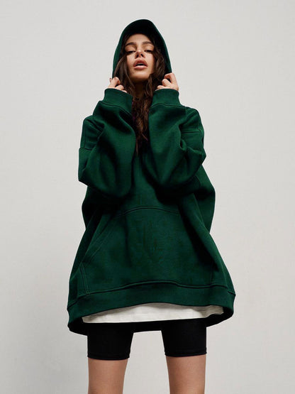 Elisa | Cómoda sudadera oversize con bolsillo delantero - ideal para otoño/invierno