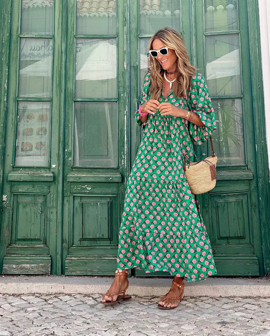 Bohème vestido largo