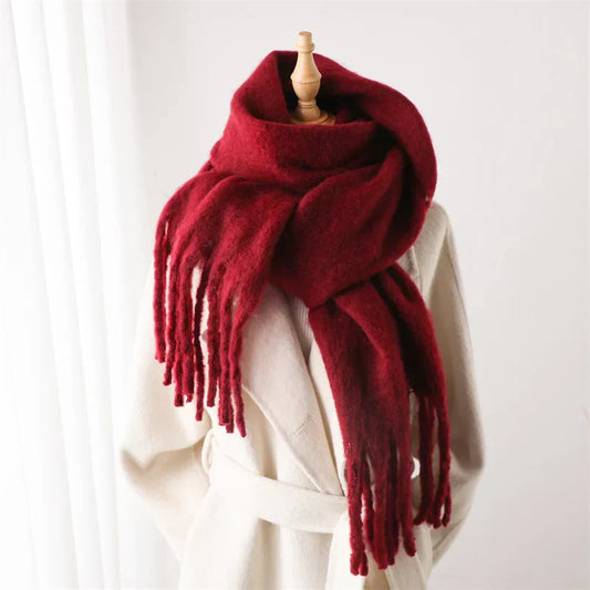 Velucci | Chic Bufanda de invierno de colores para las mujeres