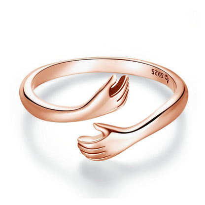 Anillo desarmado de plata de ley 925