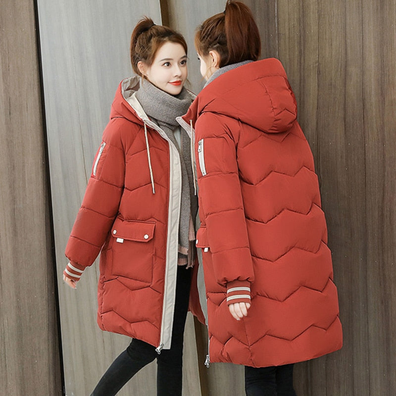 Margie | Chaqueta con capucha para mujer, elegante y cómoda