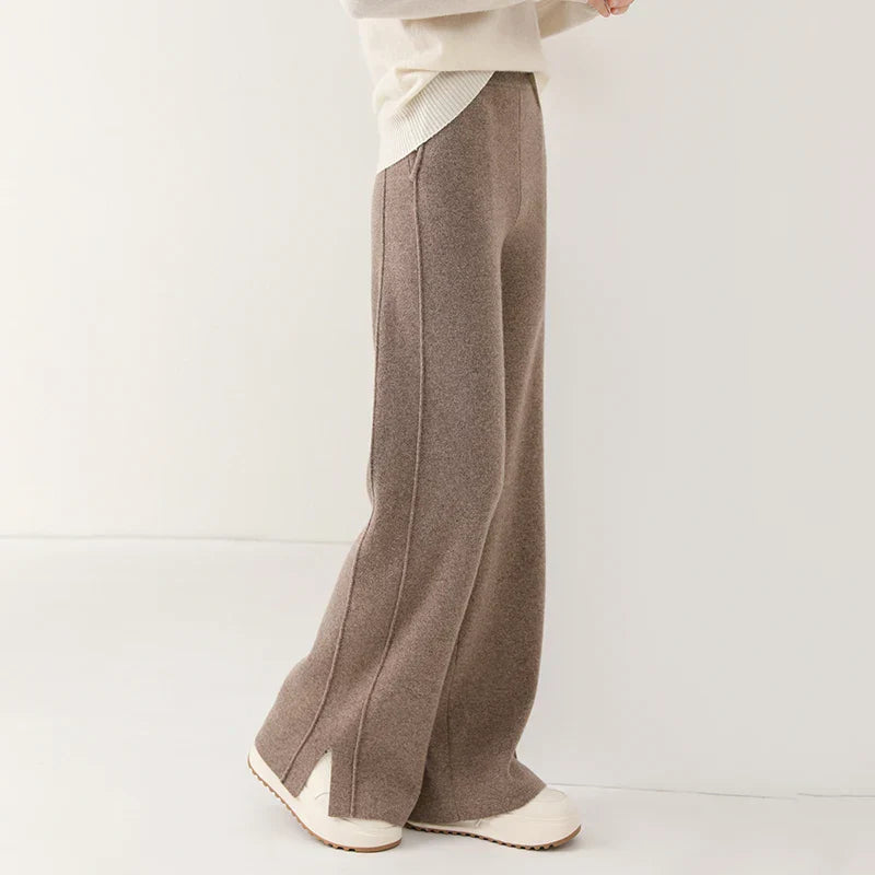 Emma | Pantalones anchos | Comodidad y estilo | Mezcla de lana de lujo