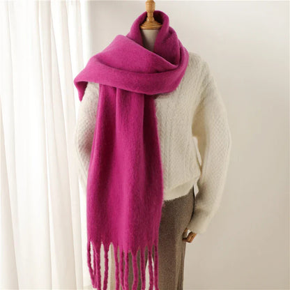 Velucci | Chic Bufanda de invierno de colores para las mujeres