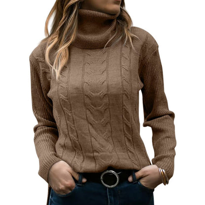 KATE™ JERSEY DE CUELLO ALTO (CONFECCIONADO EN VISCOSA DE ALTA CALIDAD)