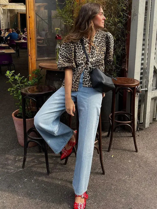 Blusa de popelina