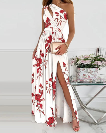 Emery - Elegante maxi vestido de un hombro