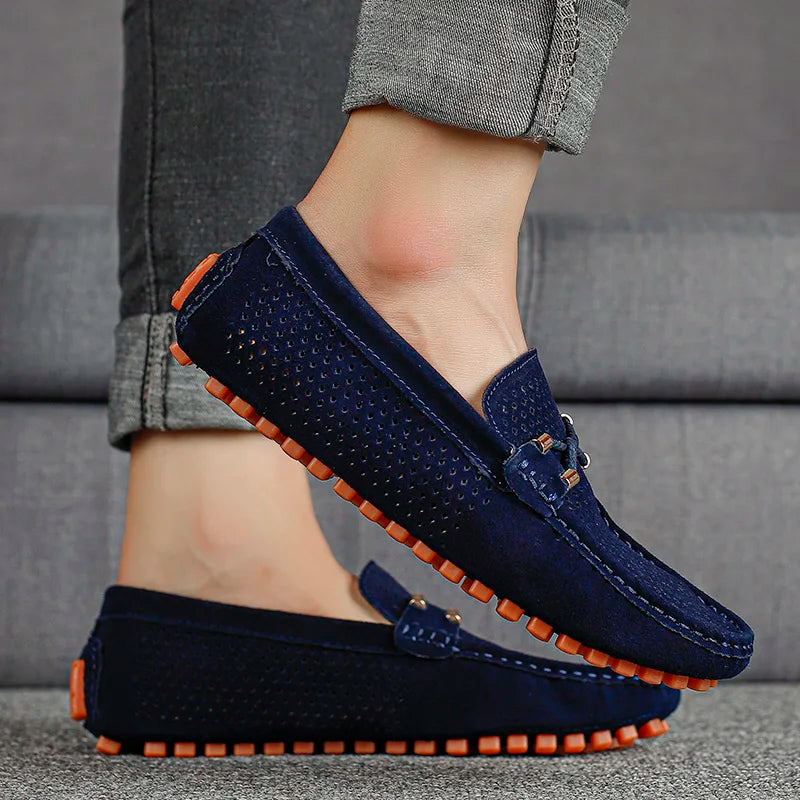 Męskie Buty Mokasyny Casual