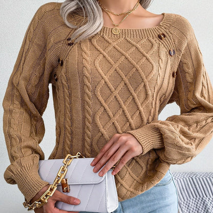 ADELINDA - Elegante jersey de punto para mujer
