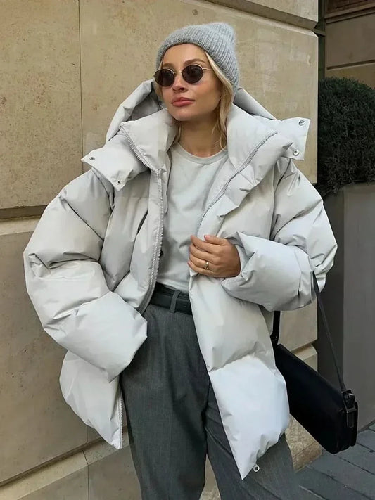 Chaqueta acolchada y chic para mujer