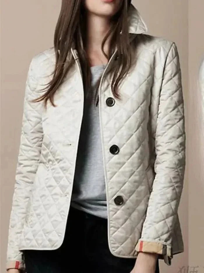 Chaqueta acolchada clásica para mujer