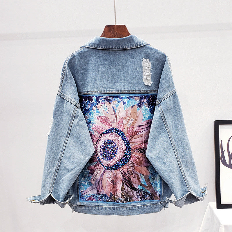 Chaqueta vaquera oversize