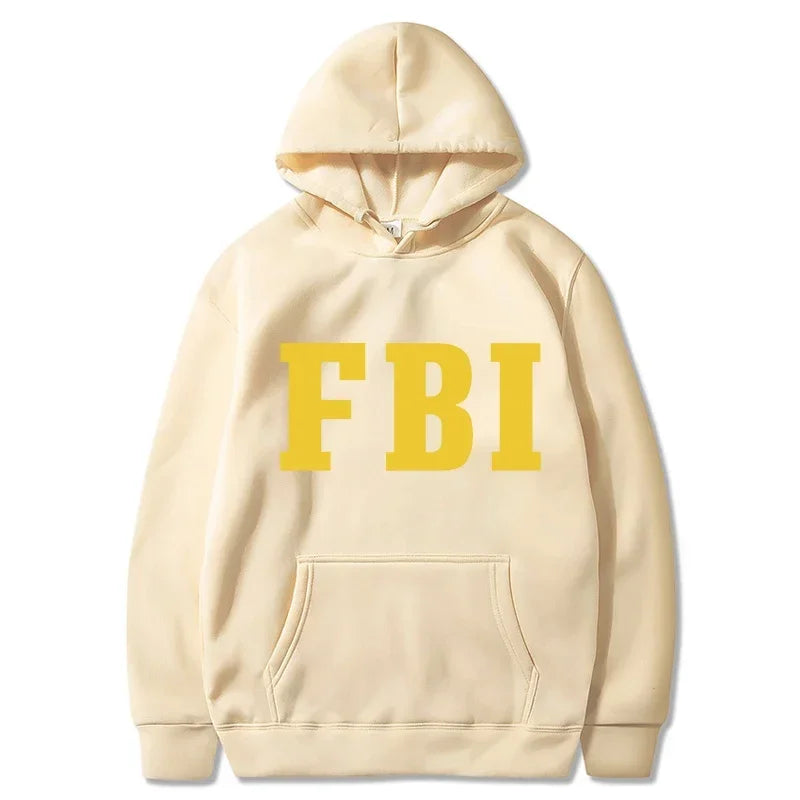Paulo | Cálidas sudaderas unisex con estampado del FBI