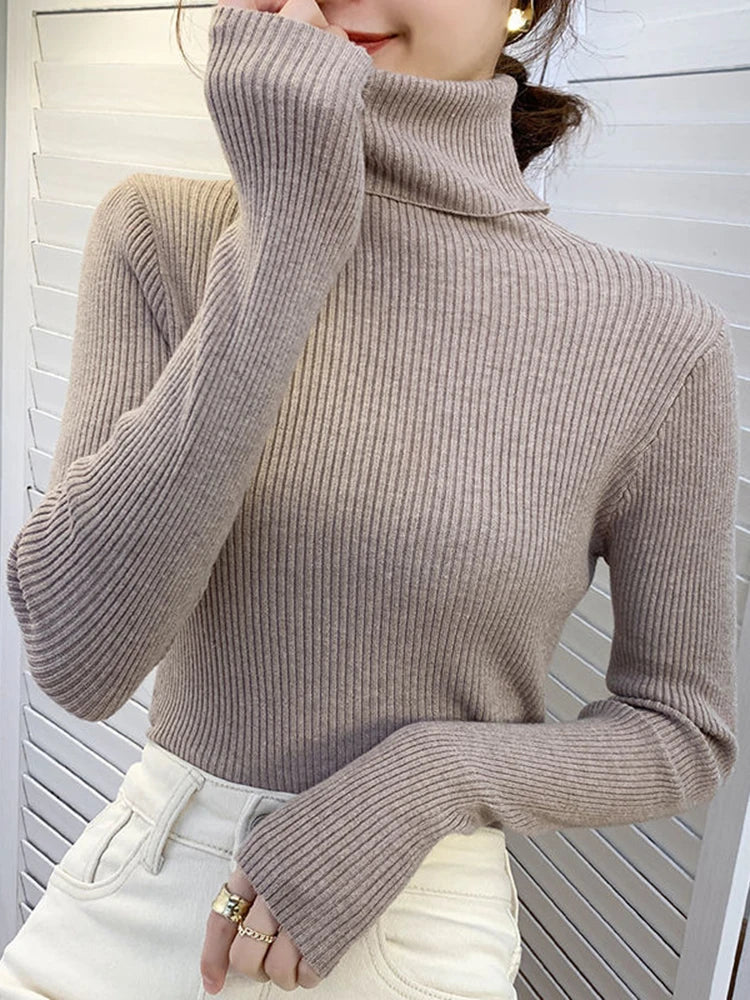 Jersey de cuello alto Margareta