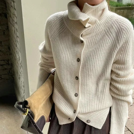 Mira | Elegante chaleco de cuello alto para mujer