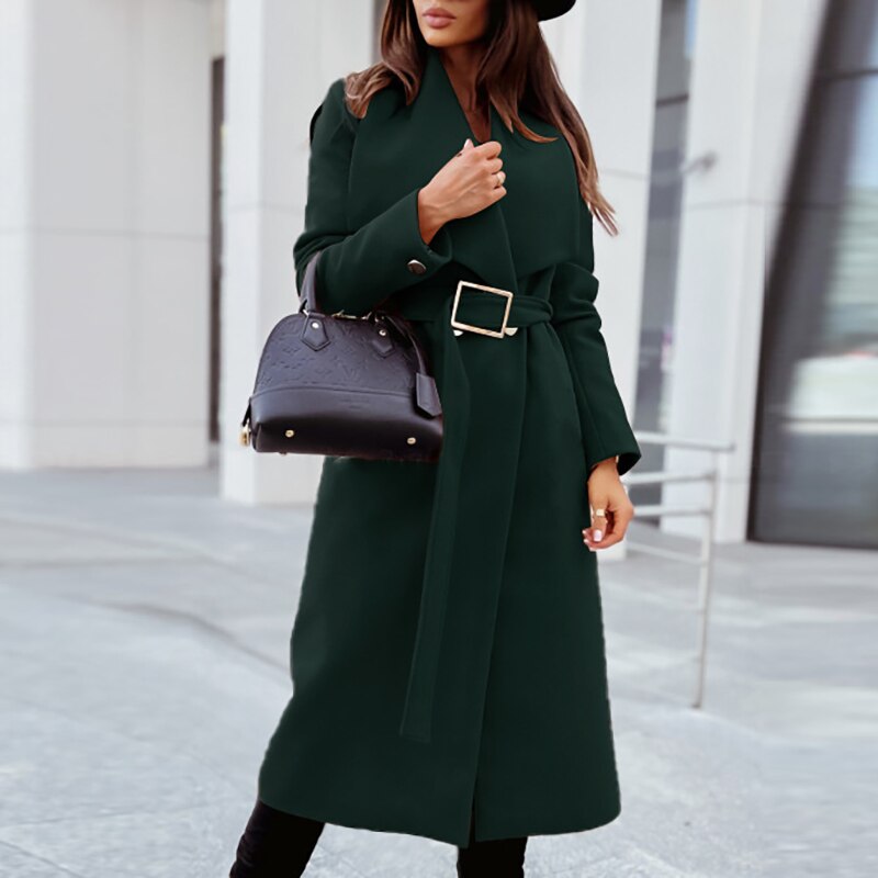 Elegante abrigo de lana para mujer | Vera