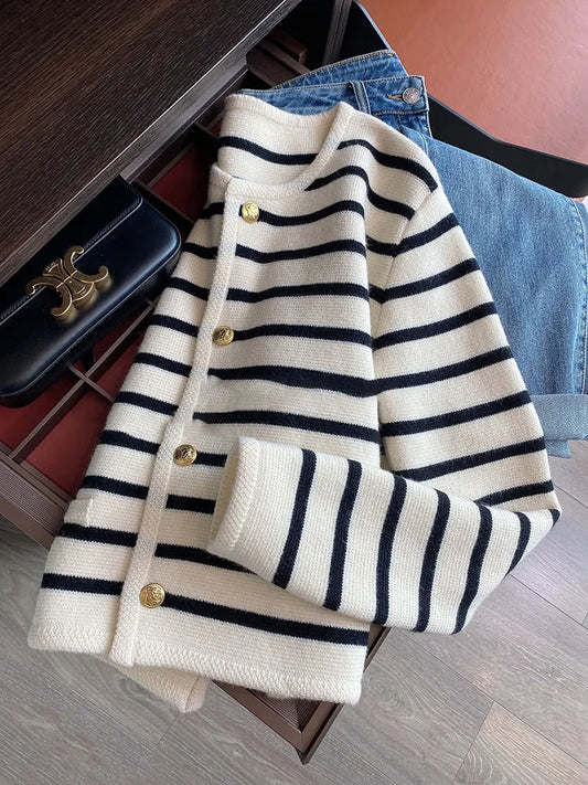 Tesma Cardigan | Jersey de cuello redondo para mujer