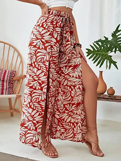 Pantalones anchos moda verano