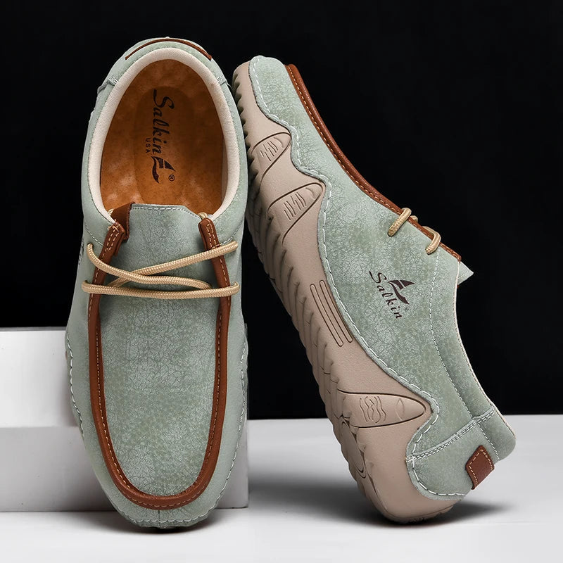 Mokasyny Męskie Wsuwane Buty