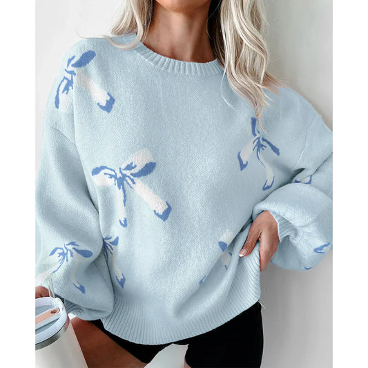Jersey Yuliana | Jersey de mujer con estampado de lazos