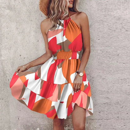 Vestido con cinturón chic