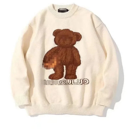 Ulrike| jersey de cuello redondo