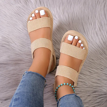 WILLA | Sandalias de cuña ligeras de verano