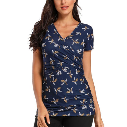 Camiseta de lactancia | Facilita la lactancia a través de aberturas en el pecho