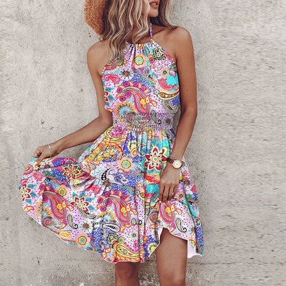 Vestido con cinturón chic