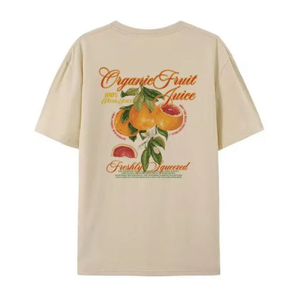 Camiseta | Grapefruit | Estampado único en la espalda, cómoda | Perfecta para un uso casual diario