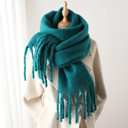 Velucci | Chic Bufanda de invierno de colores para las mujeres