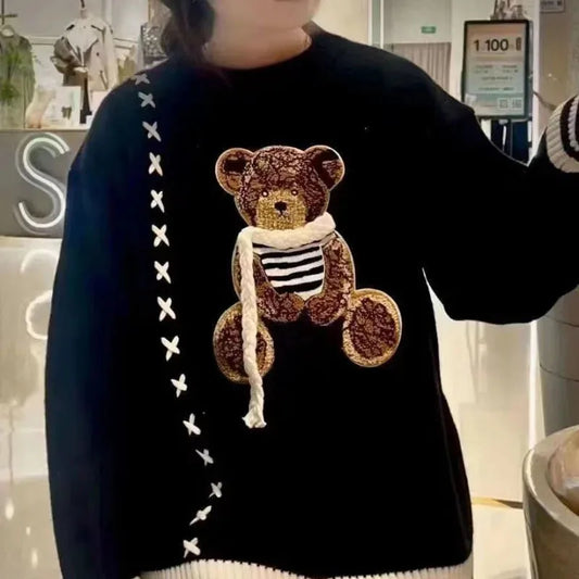 Solena - Sudadera Cosy Bear para mujer