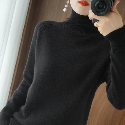 Evelyn | Jersey de cuello alto para mujer