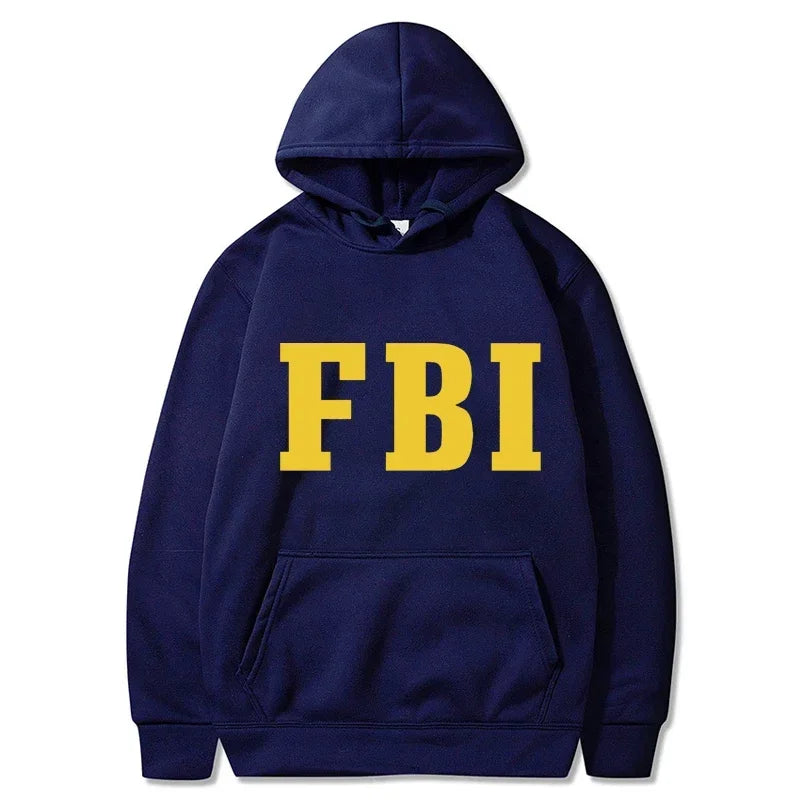 Paulo | Cálidas sudaderas unisex con estampado del FBI