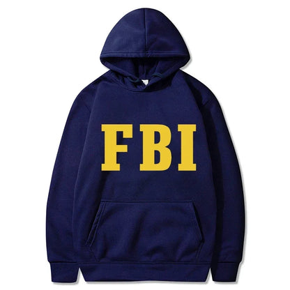 Paulo | Cálidas sudaderas unisex con estampado del FBI