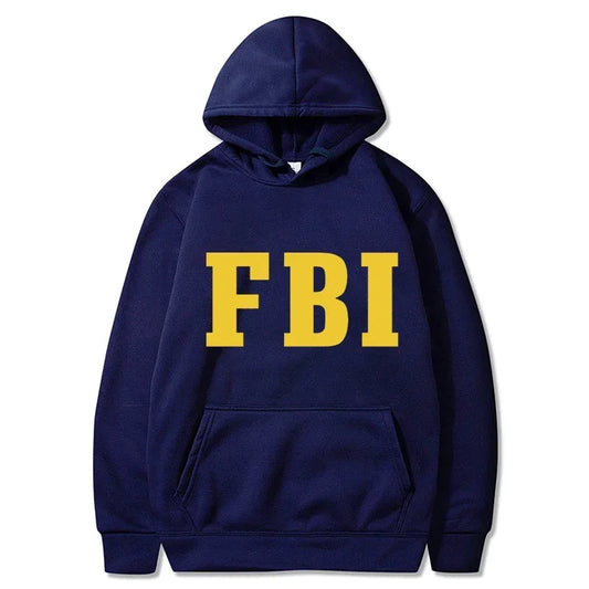 Paulo | Cálidas sudaderas unisex con estampado del FBI