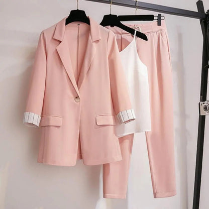 Isabelle - Blazer de 3 piezas para mujer