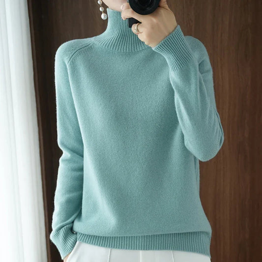 Evelyn | Jersey de cuello alto para mujer